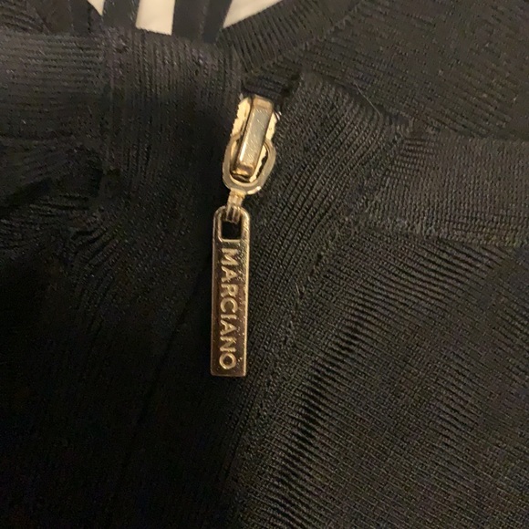 MARCIANO -Edith- One Shoulder LBD Bandage Bodycon - Picture 8 of 12